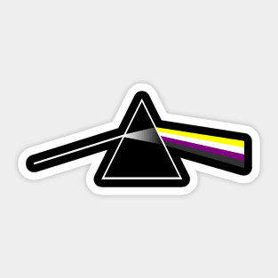 Nonbinary Pride Prism Sticker